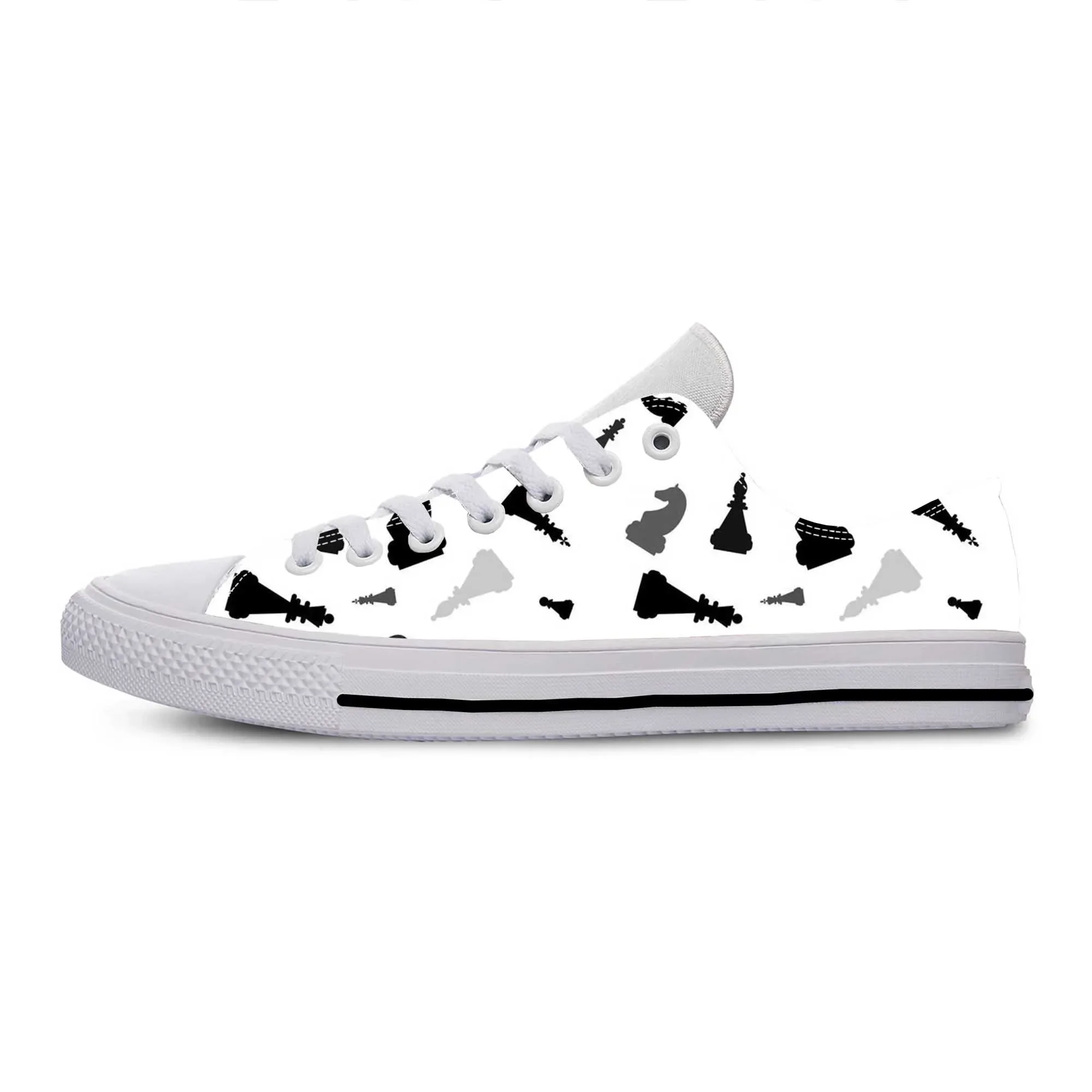 3D Printing Chess - Zapatillas Deportivas Casuales de Tela con
