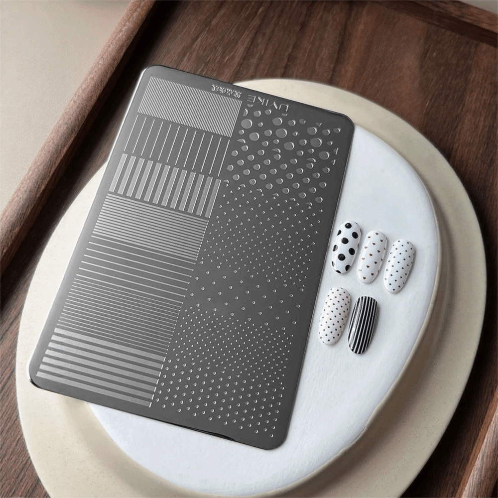 3D Printing Templates Free - Placas de Estampado para Uñas con