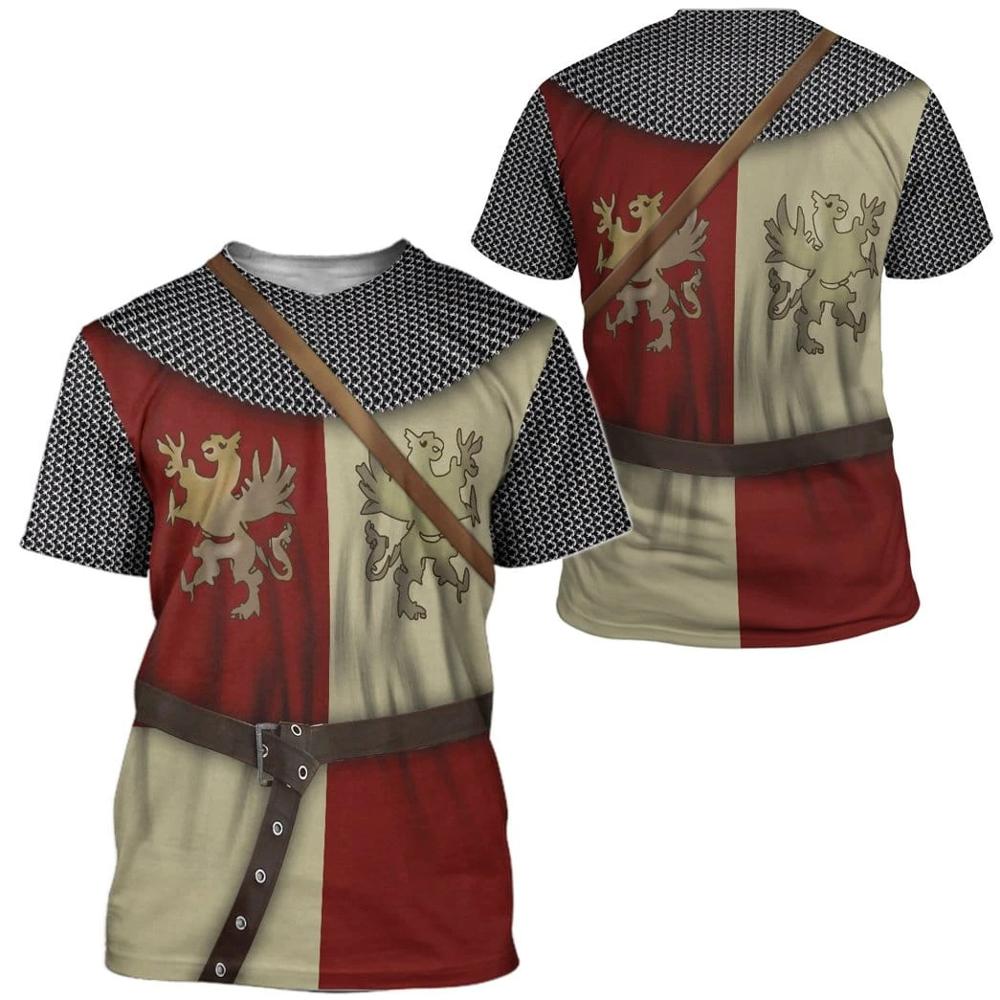 3D Printing Knight Armor - Camiseta con estampado 3D de la