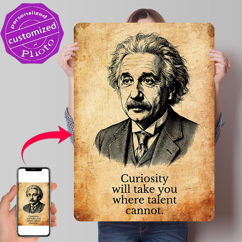 3D Printing Quote - Póster con Cita Inspiradora de Albert