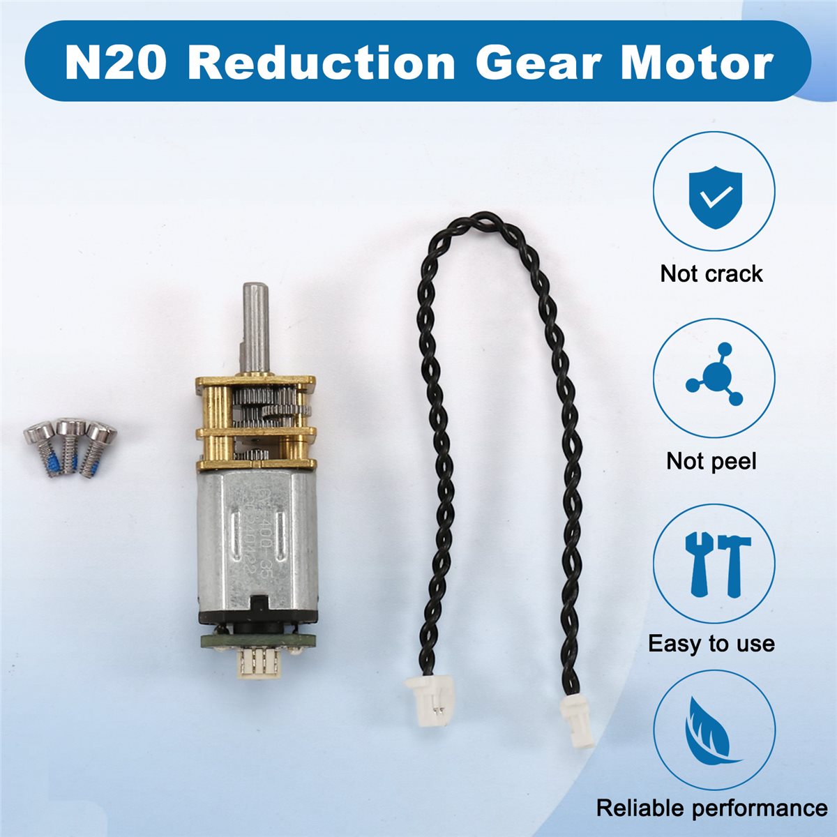 3D Printing Output - Motorreductor A49T N20, Motor de Eje