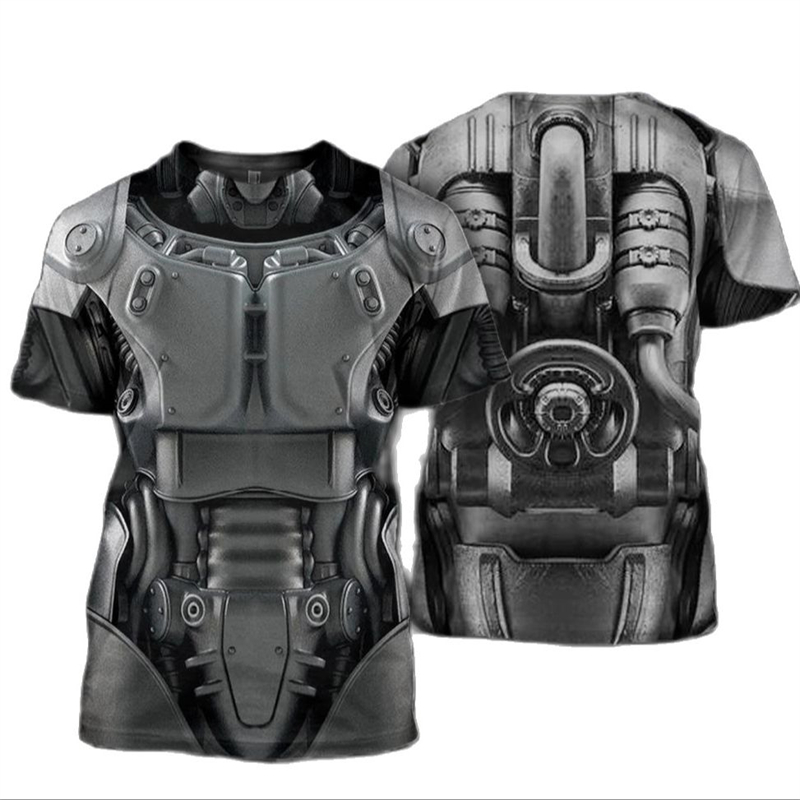 3D Printing Knight Armor - Camiseta con estampado 3D de armadura