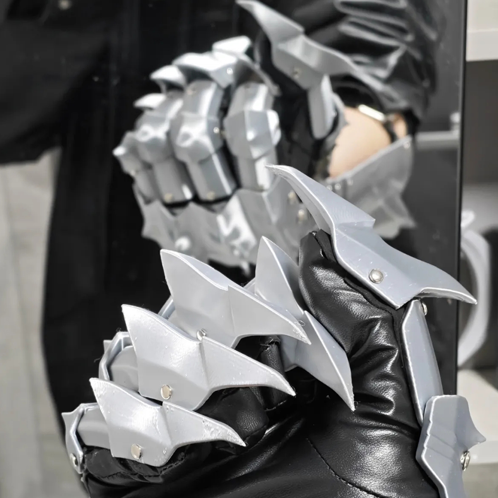 Guantes de Armadura Mecánica C - 3D Printing Knight Armor reseña y precio