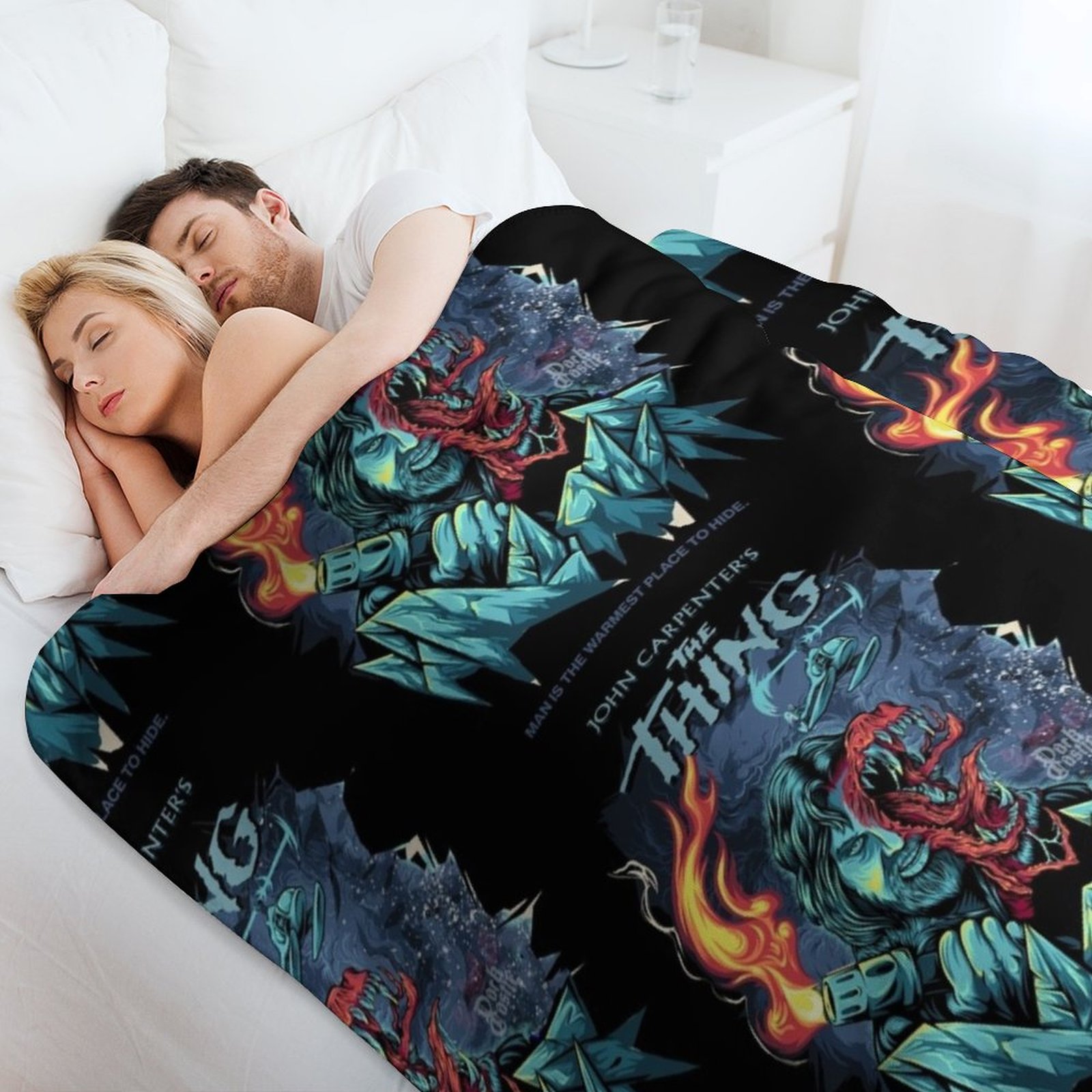 The Thing Throw Blanket Manta  - 3D Printing Useful Things reseña y precio