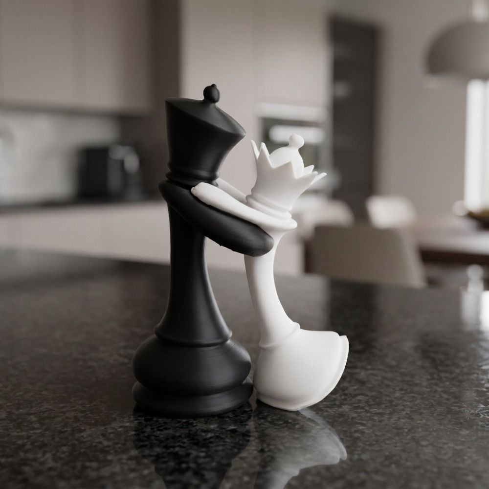 Estatua de ajedrez impresa en  - 3D Printing Chess reseña y precio