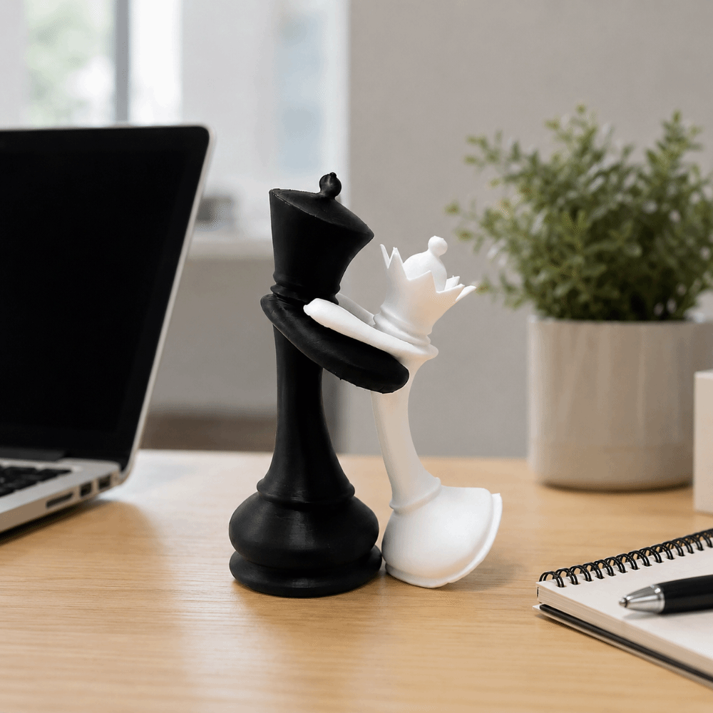 Estatua de ajedrez impresa en  - 3D Printing Chess reseña y precio