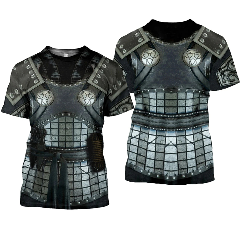 Camiseta con estampado 3D de C - 3D Printing Knight Armor reseña y precio