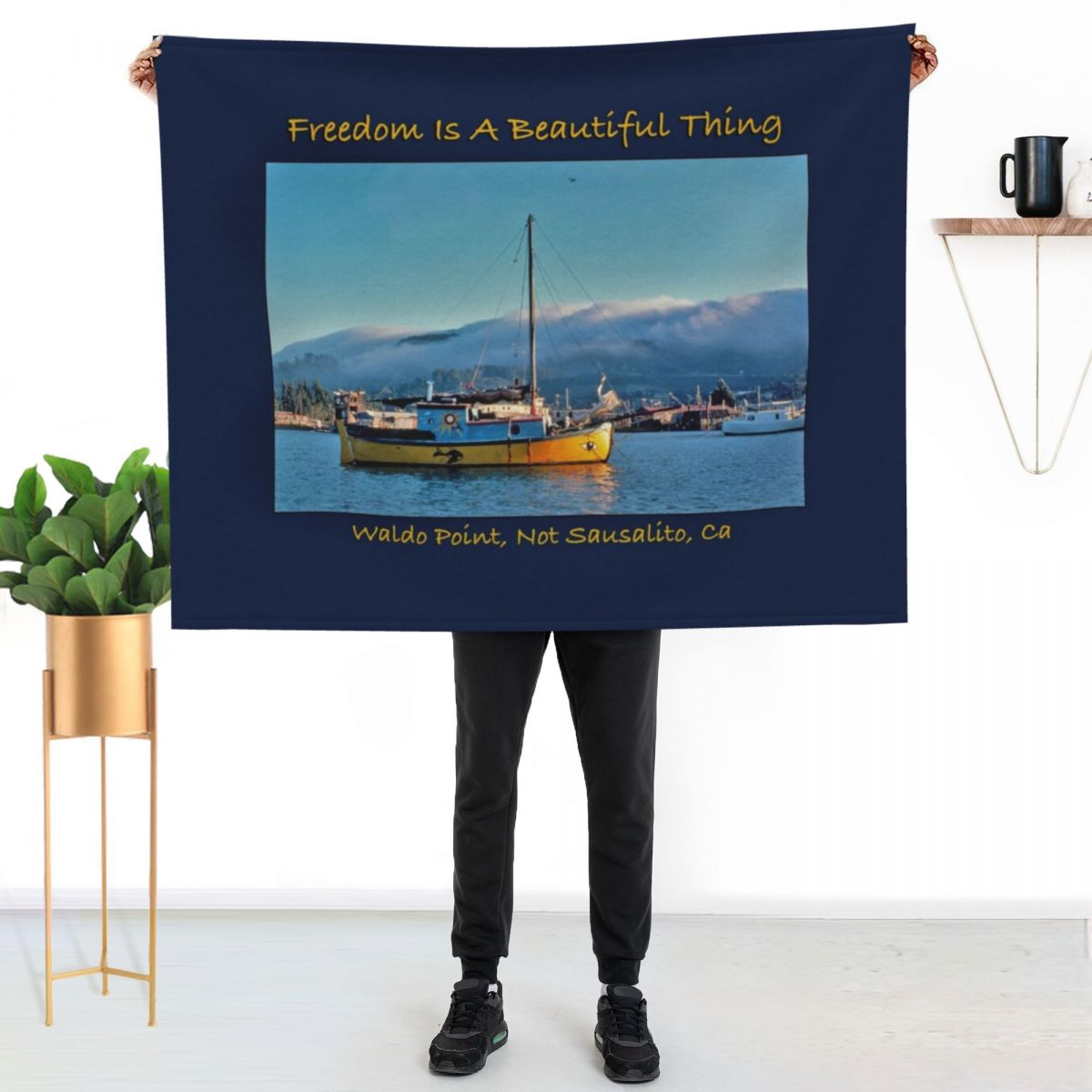 Manta Decorativa Freedom Is Be - 3D Printing Useful Things reseña y precio