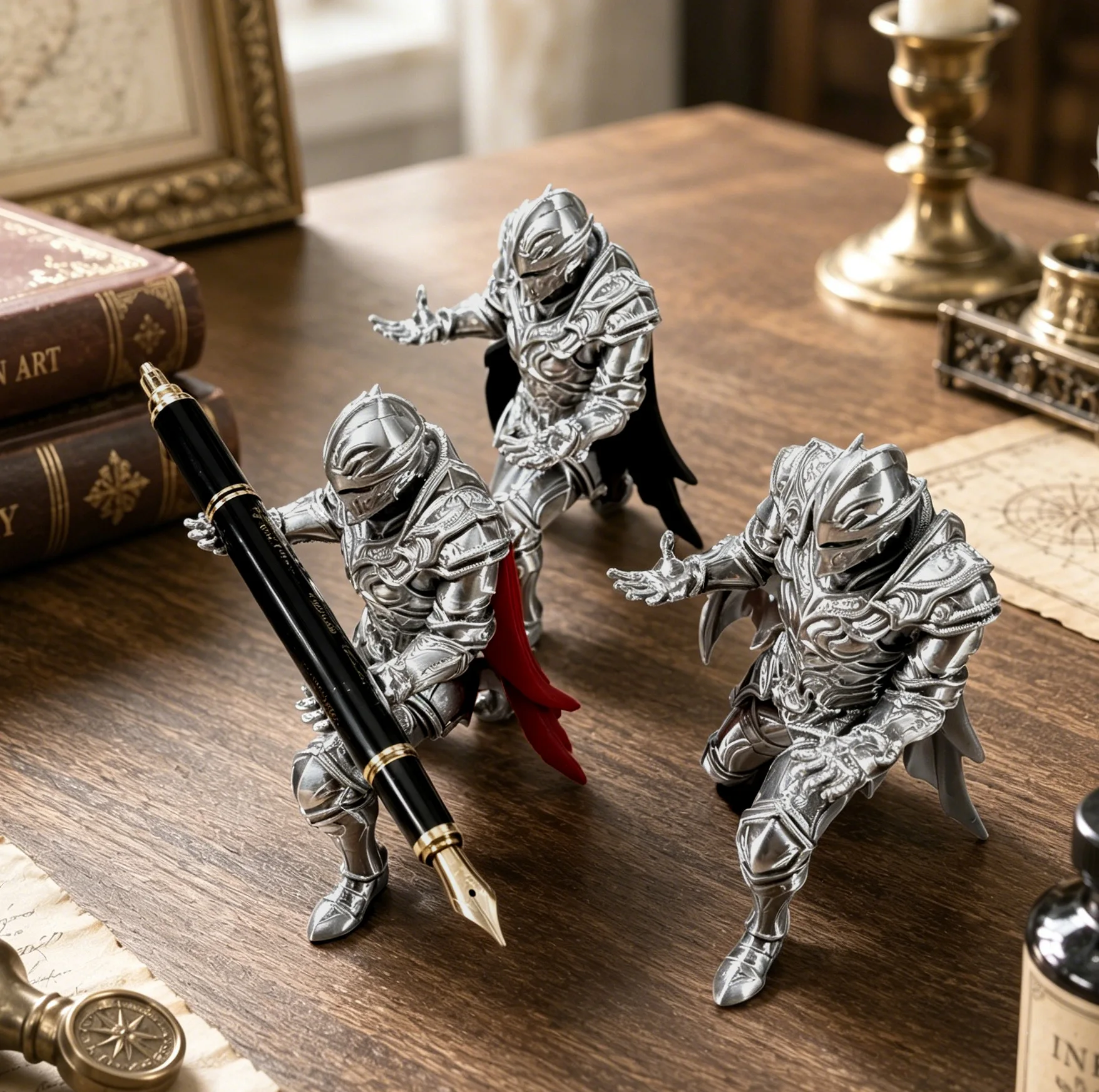 Soporte para bolígrafos de cab - 3D Printing Knight Armor reseña y precio