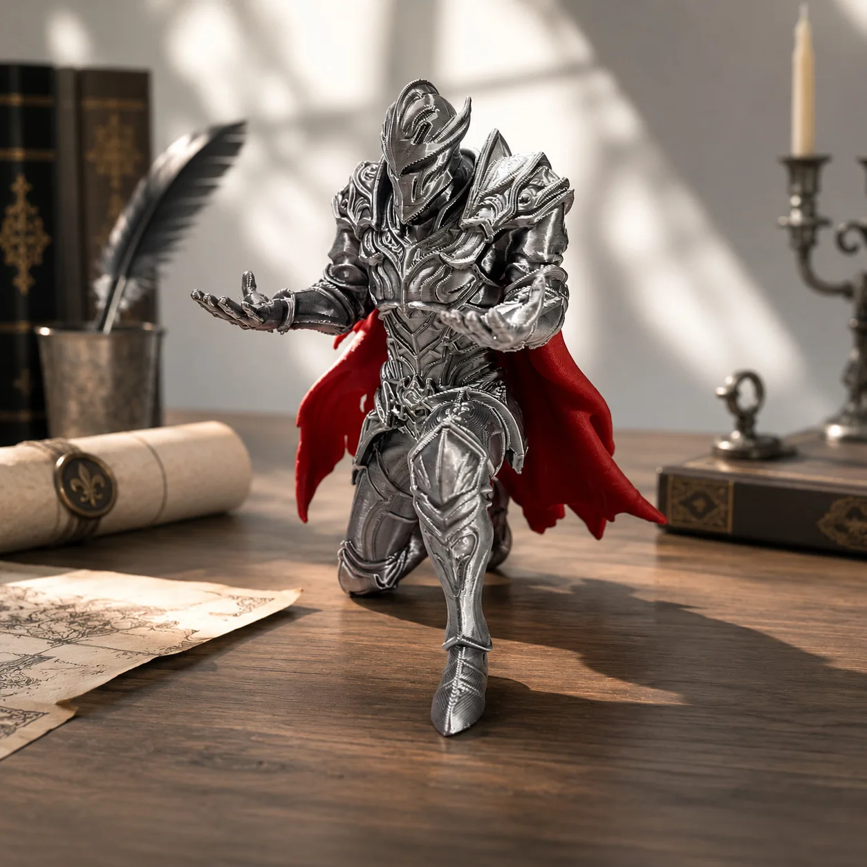 Soporte para bolígrafos de cab - 3D Printing Knight Armor reseña y precio
