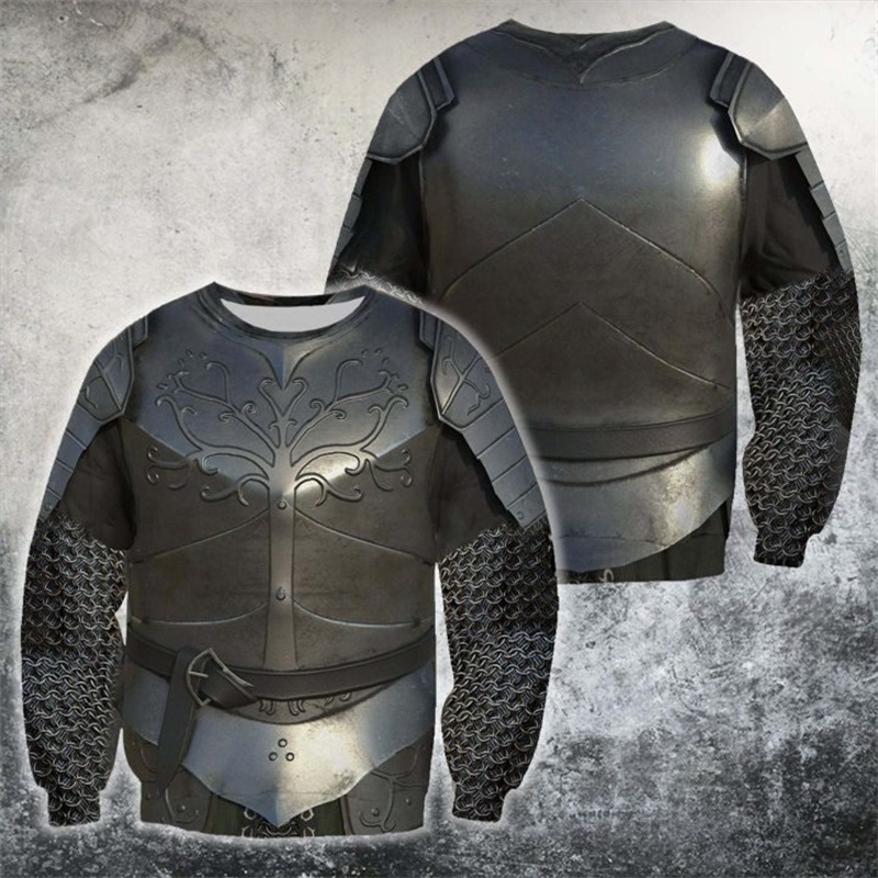 Sudadera con capucha de armadu - 3D Printing Knight Armor reseña y precio