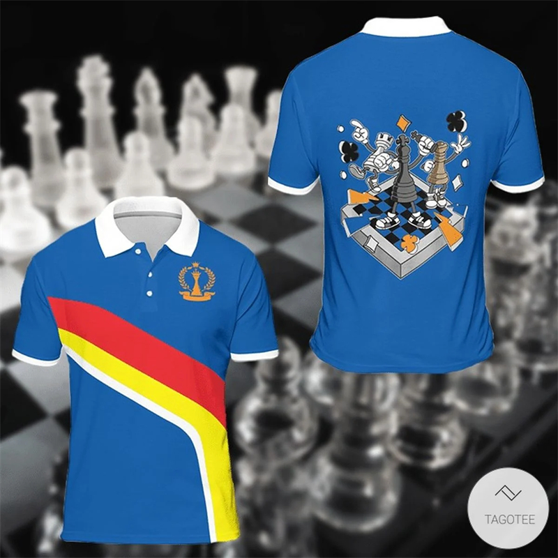 Chess King 3D Print Polo Shirt - 3D Printing Chess reseña y precio