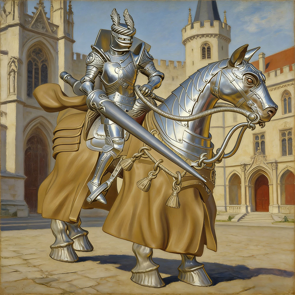 Adorno de escritorio 1/24, ele - 3D Printing Knight Armor reseña y precio