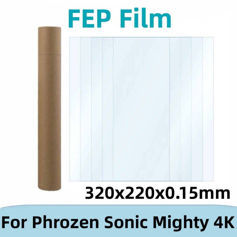 5 Películas FEP 320x220x0.15mm - 3D Printer Resin reseña y precio