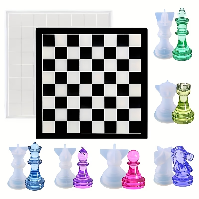 Moldes de Silicona para Ajedre - 3D Printing Chess reseña y precio