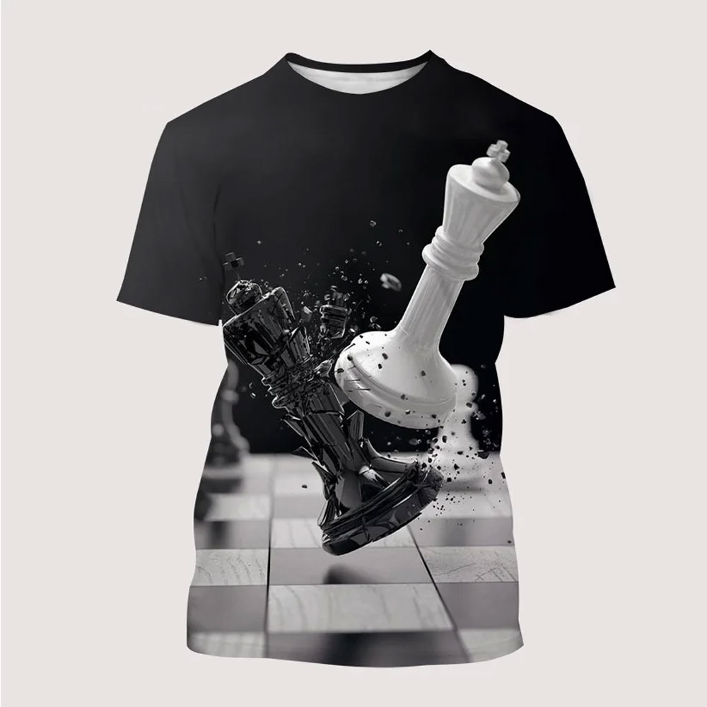 Camisetas divertidas con estam - 3D Printing Chess reseña y precio