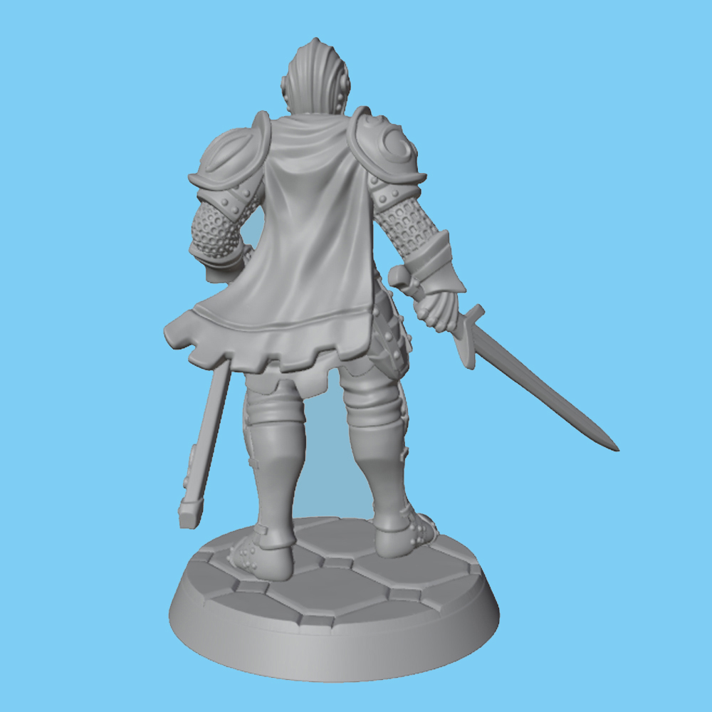 Modelo de Resina de Caballero  - 3D Printing Knight Armor reseña y precio