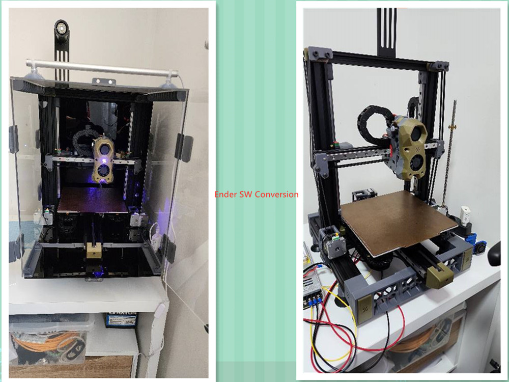 Kit de actualización Funssor E - 3D Printer Enclosure Frame reseña y precio