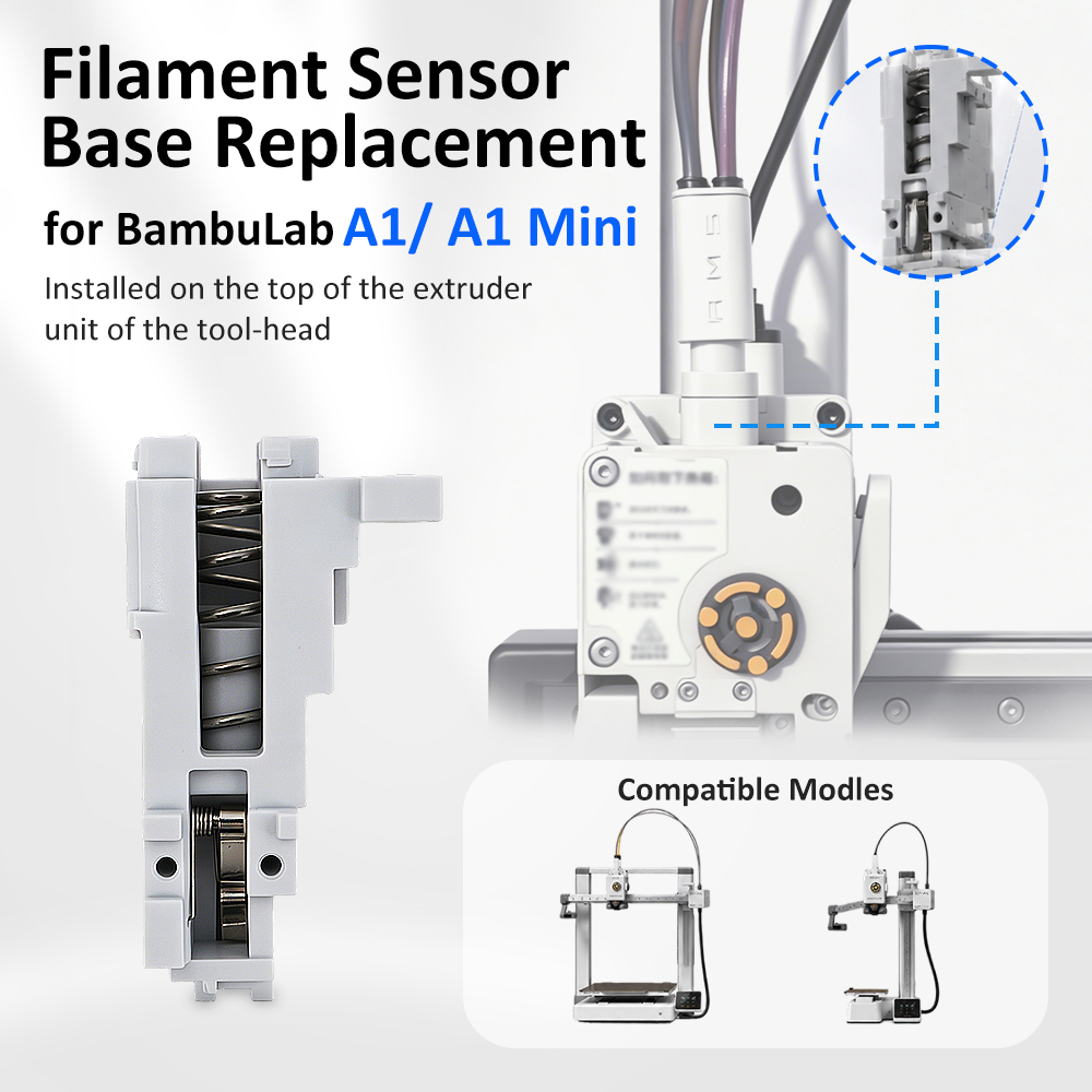Base del Sensor de Filamento p - 3D Printing Pdf reseña y precio
