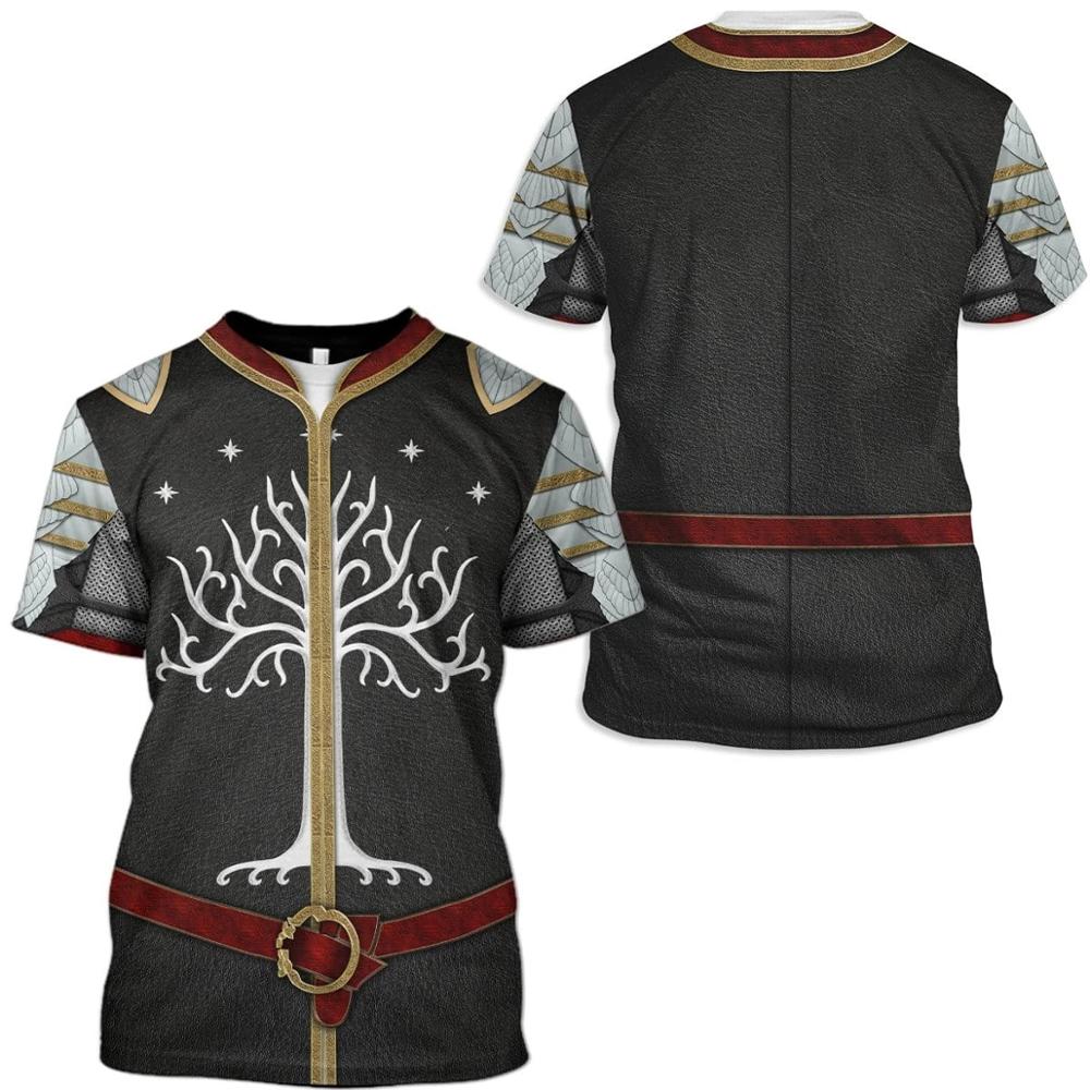 Camiseta con estampado 3D de l - 3D Printing Knight Armor reseña y precio