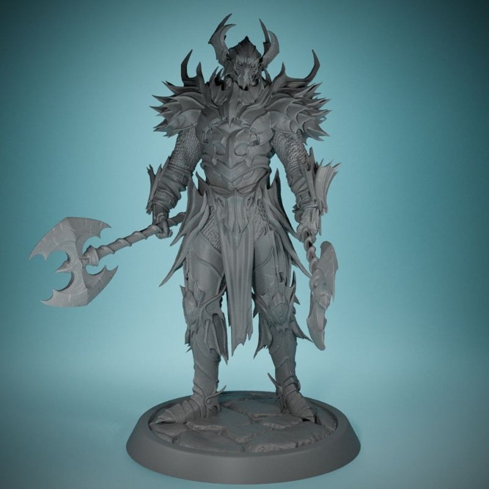 Figuras sin alas de Caballero  - 3D Printing Chess reseña y precio