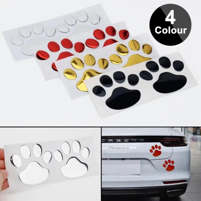 1/4 Pares de Pegatinas 3D con  - 3D Printing Quote reseña y precio