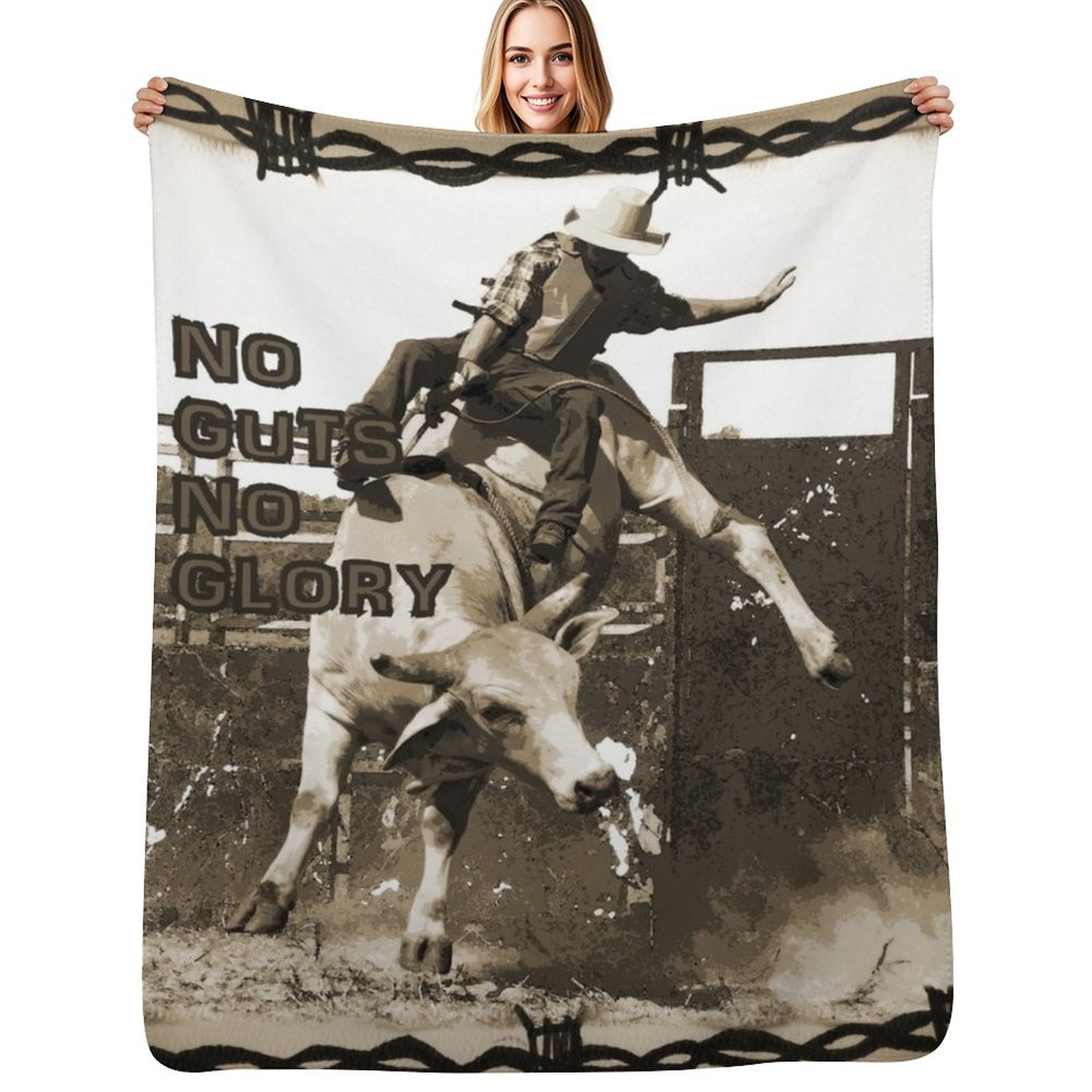 BULL RIDER, RODEO QUOTES ART A - 3D Printing Quote reseña y precio
