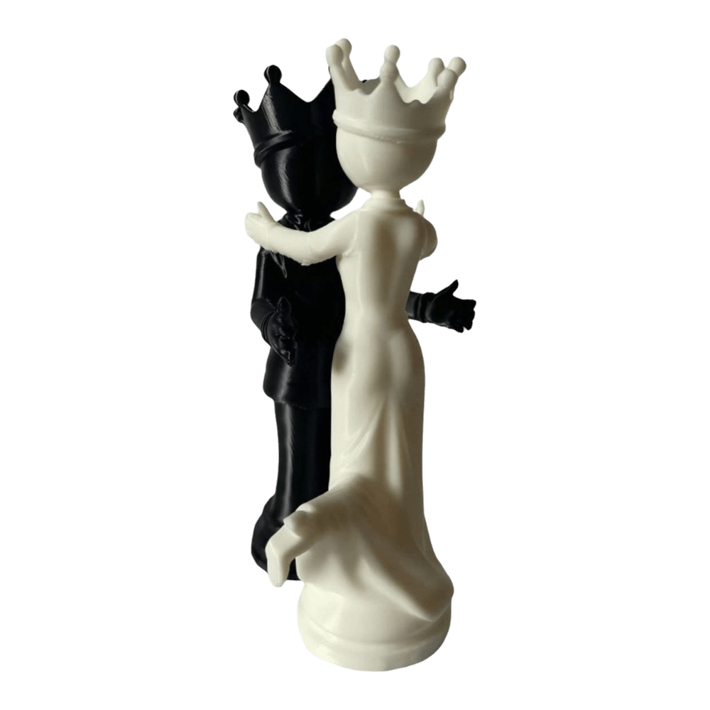 2 Piezas de Estatuas de Pareja - 3D Printing Chess reseña y precio