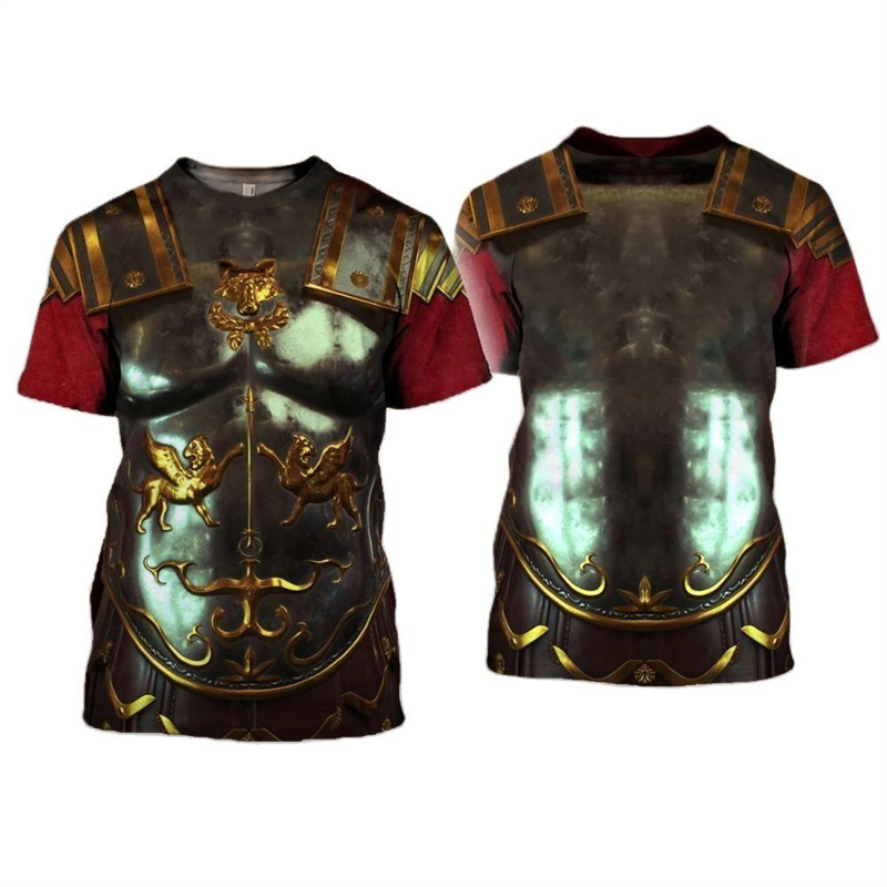 Camiseta con estampado 3D de a - 3D Printing Knight Armor reseña y precio